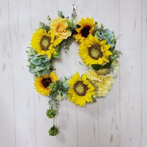 ひまわりのリース